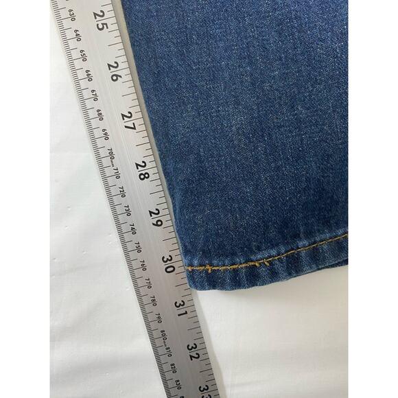 Levi's 514 Jeans Mens 34 x 32 Straight Leg Regular Fit Medium Wash Denim - Picture 2 of 7